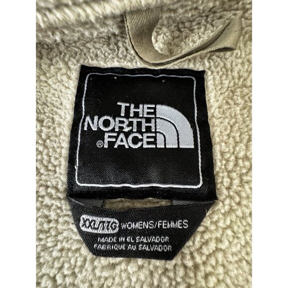 North Face Denali Fleece Jacket XXL Ivory Khaki Neutral Outdoor Cozycore Cabin - Picture 4 of 16